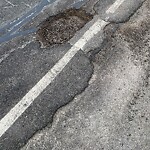 Pothole at 86–132 Chestnut St