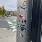 Graffiti at 1004 Beacon St