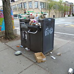 Trash/Recycling at Coolidge Corner