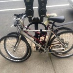 Abandoned Bike at 1394–1410 Beacon St