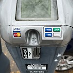 Broken Parking Meter at 21–25 Centre St