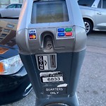 Broken Parking Meter at Waldo St