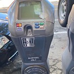 Broken Parking Meter at 3 Harvard Square