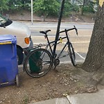 Abandoned Bike at 1559 Beacon St