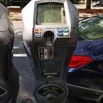 Broken Parking Meter at 1141 Beacon St