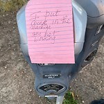 Broken Parking Meter at Beacon St