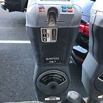 Broken Parking Meter at 1337 Beacon St