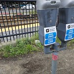 Broken Parking Meter at 1351 Beacon St