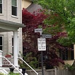 Damaged Sign at 237 Freeman St