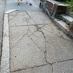 Sidewalk Repair at 17 Davis Ave