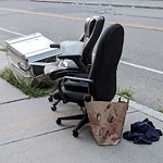 Trash/Recycling at 57 Longwood Ave #8