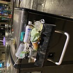 Trash/Recycling at Harvard St Brookline Norfolk County