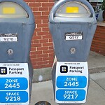 Broken Parking Meter at 147 Cypress St