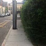 Sidewalk Obstruction at 18–30 Green St