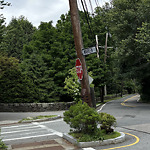 Damaged Sign at Clyde St