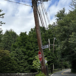 Damaged Sign at Clyde St