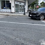 Damaged Sign at The Ups Store, 258 Harvard St, Brookline 02446