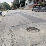 Pothole at 1 Harvard St