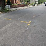 Pothole at 87 Summit Ave