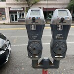 Broken Parking Meter at 409 Harvard St