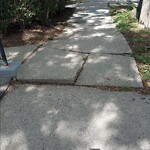 Sidewalk Repair at 116 Westbourne Terrace