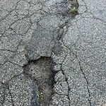 Pothole at 18 Somerset Rd