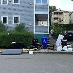 Sidewalk Obstruction at 16 Eliot Cres, Chestnut Hill