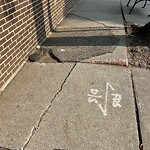 Sidewalk Repair at 615–697 Brookline Ave