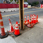 Sidewalk Obstruction at 19 School St