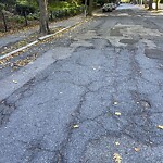 Pothole at 1–15 Cumberland Ave