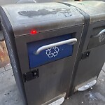 Trash/Recycling at 1322 Beacon St