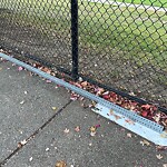 Damaged Sign at 252–262 Aspinwall Ave