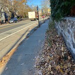 Sidewalk Obstruction at 1 Wellington Terr