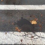 Pothole at 7 Weybridge Rd