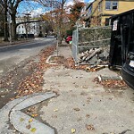 Sidewalk Obstruction at 59 Highland Rd