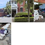 Trash/Recycling at 1093 Beacon St