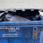 Trash/Recycling at 1001 Beacon St