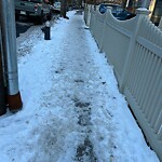 Unshoveled/Icy Sidewalk at 40 University Rd