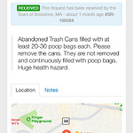 Trash/Recycling at 45 Verndale St