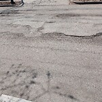 Pothole at 43–99 Atherton Rd, Brookline 02446