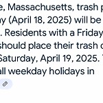 Trash/Recycling at 42.302N 71.153W