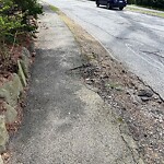 Sidewalk Repair at 3 Spooner Rd, Chestnut Hill