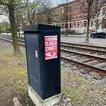 Graffiti at Strathmore Rd