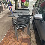 Sidewalk Obstruction at 405 Harvard St
