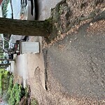 Sidewalk Obstruction at 8 Strathmore Rd