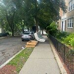 Sidewalk Obstruction at 14 Fairbanks St