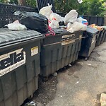 Trash/Recycling at 32 Centre St