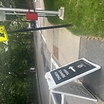 Sidewalk Obstruction at Chapel St & Colchester St