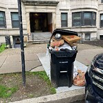 Trash/Recycling at 1463 Beacon St