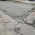 Pothole at 58 Jamaica Rd